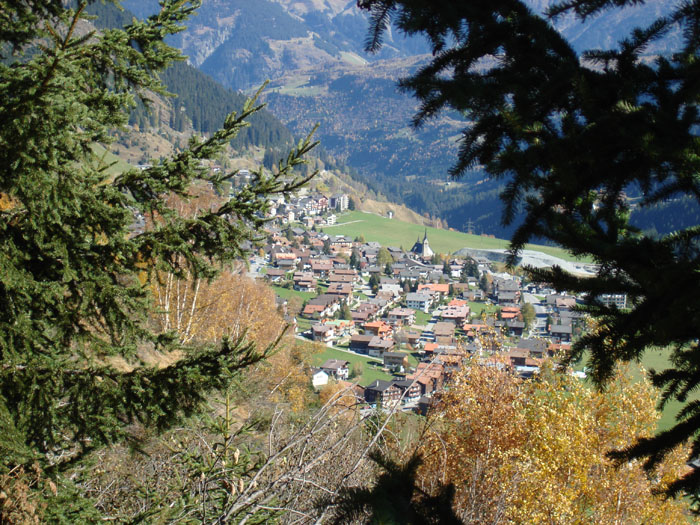 Sedrun gegen Osten